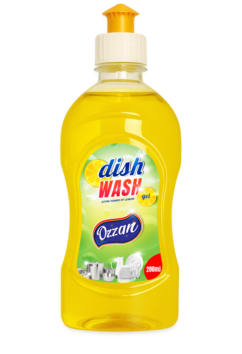 Ozzan Lemon Dishwash Gel